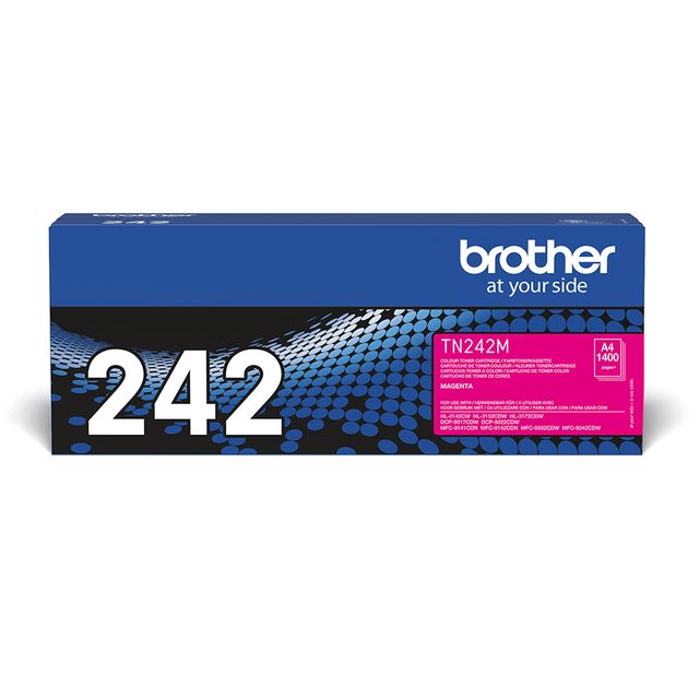 Brother TN242M - Magenta - originale - cartuccia toner - per Brother DCP-9017, …