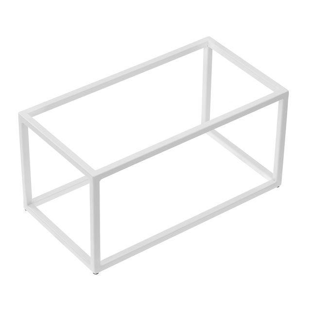 Stand buffet GN 1/3 - 32,5 x 17,6 x 16 cm - metallo - bianco - Leone