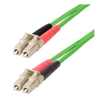 StarTech.com 10m (30ft) LC to LC (UPC) OM5 Multimode Fiber Optic Cable, 50/125µ…