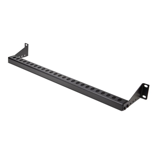 StarTech.com 1U Rack Mountable Cable Lacing Bar w/Adjustable Depth, Cable Suppo…