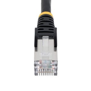 StarTech.com 1m CAT6a Ethernet Cable - Black - Low Smoke Zero Halogen (LSZH) - …