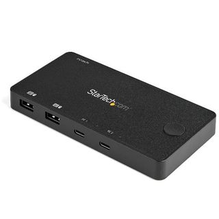 StarTech.com 2 Port USB C KVM Switch, 4K 60Hz HDMI, Compact Dual Port UHD USB T…