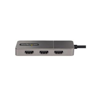 StarTech.com 3-Port USB-C MST Hub, USB Type-C to 3x HDMI Multi-Monitor Adapter …
