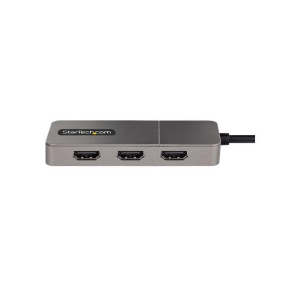 StarTech.com 3-Port USB-C MST Hub, USB Type-C to 3x HDMI Multi-Monitor Adapter …