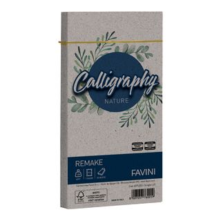 Busta Calligraphy Remake - 110 x 220 mm - 120 gr - scoglio - Favini - conf. 25 …