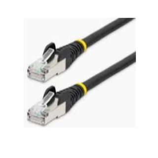 StarTech.com 5m CAT6a Ethernet Cable - Black - Low Smoke Zero Halogen (LSZH) - …