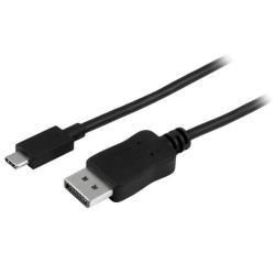 StarTech.com 6ft/1.8m USB C to DisplayPort 1.2 Cable 4K 60Hz, USB-C to DisplayP…