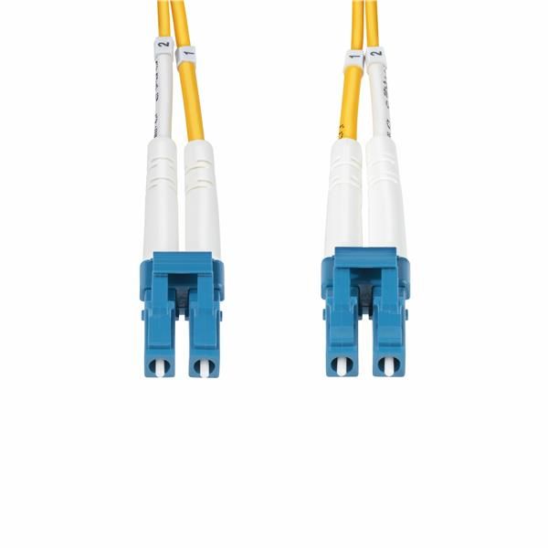 StarTech.com 6m (19.7ft) LC to LC (UPC) OS2 Single Mode Duplex Fiber Optic Cabl…