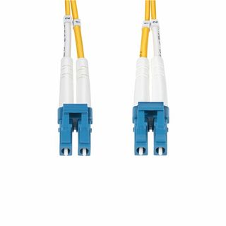 StarTech.com 8m (26.2ft) LC to LC (UPC) OS2 Single Mode Duplex Fiber Optic Cabl…