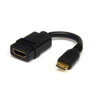 StarTech.com Adattatore HDMI a mini HDMI ad alta velocità da 13cm - Accoppiator…