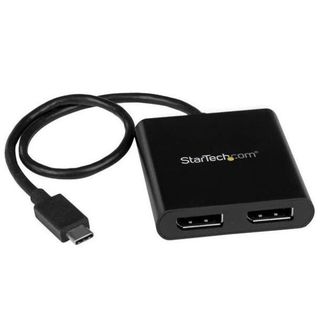 StarTech.com Adattatore Splitter MST Hub - USB-C a 2 porte DisplayPort Multi-Mo…