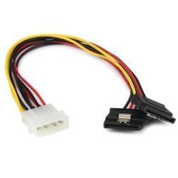StarTech.com Adattatore splitter cavo di alimentazione Y LP4 a 2 SATA latching …
