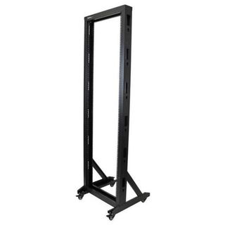 StarTech.com Armadio Server Rack con 2 staffe a Telaio Aperto 42U con ruote ori…