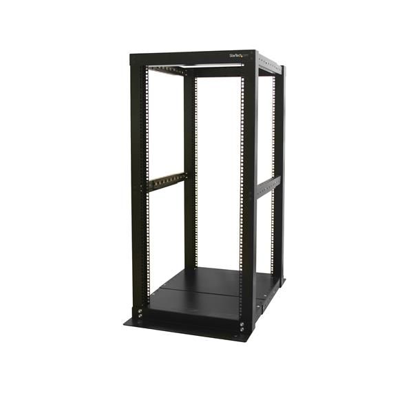 StarTech.com Armadio server rack a giorno 25U a 4 staffe e prof. regolabile - R…