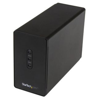StarTech.com BOX Esterno a doppio alloggiamento Disco rigido da 2,5" - USB 3.0 …