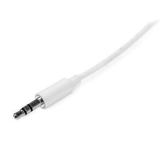StarTech.com Cavo audio stereo slim da 3,5 mm bianco 3m - M/M - Cavo per cuffie…