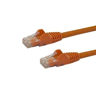 StarTech.com Cavo di rete CAT 6 - Cavo Patch Ethernet RJ45 UTP arancio da 7m an…
