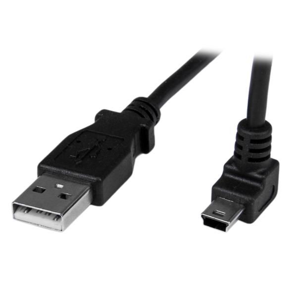 StarTech.com Cavo mini USB 1 m- A a Mini B con angolare verso l'alto - Cavo USB…