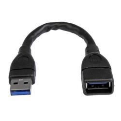 StarTech.com Cavo prolunga USB 3.0 Tipo A da 15 cm da A ad A di colore nero - M…