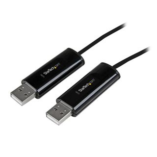 StarTech.com Cavo switch KM a 2 porte USB con trasferimento di file per PC e Ma…
