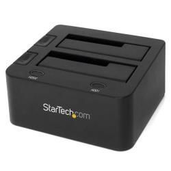 StarTech.com Docking Station USB 3.0 per doppio Hard Disk SSD / HDD SATA con UA…