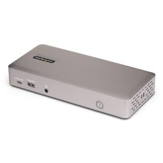 StarTech.com Docking Station USB4 per Tre Monitor, Dock USB-C Multi Display HDM…