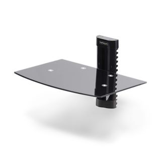 StarTech.com Floating Wall-Mounted AV Shelf, Adjustable Height Shelf For Under …