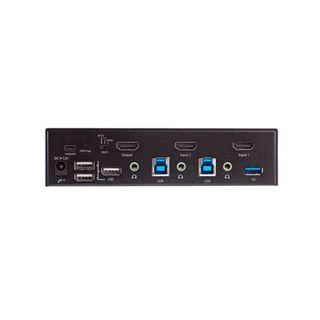 StarTech.com KVM Switch HDMI a 2 porte - Monitor singolo 4K 60Hz Ultra HD HDR -…