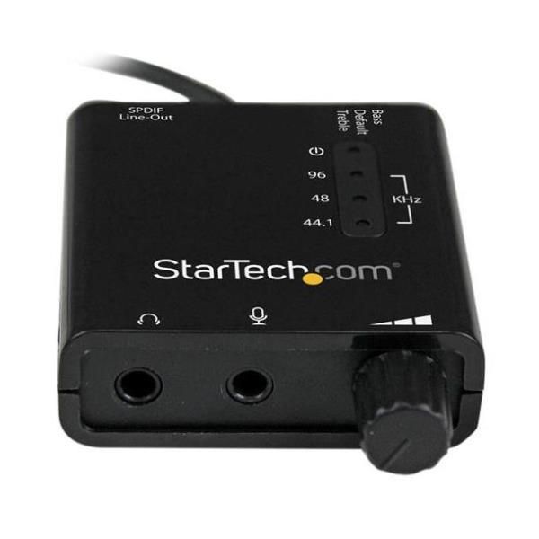 StarTech.com Scheda audio esterna adattatore audio stereo USB con audio digital…