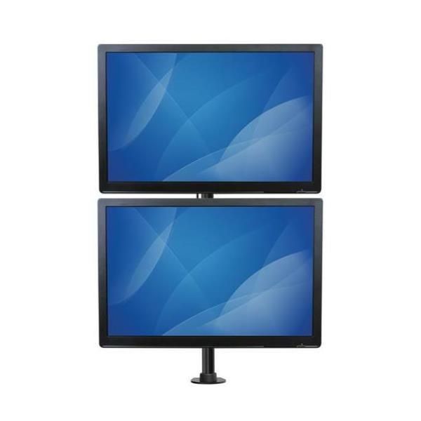 StarTech.com Supporto Verticale da Scrivania per 2 Monitor VESA - Base Regolabi…