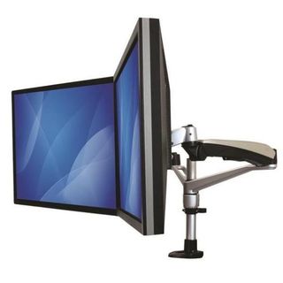 StarTech.com Supporto per Doppio Monitor con bracci articolati - Accatastabile …