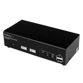 StarTech.com Switch KVM DVI USB a 2 porte con tecnologia di commutazione rapida…