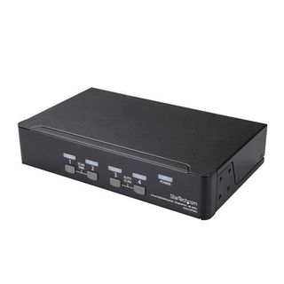 StarTech.com Switch KVM DisplayPort a 4 porte - 4K 60Hz - Schermo singolo - Swi…