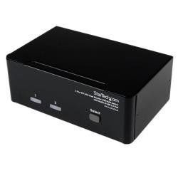 StarTech.com Switch KVM doppio monitor VGA DVI 2 porte USB con audio e hub USB …