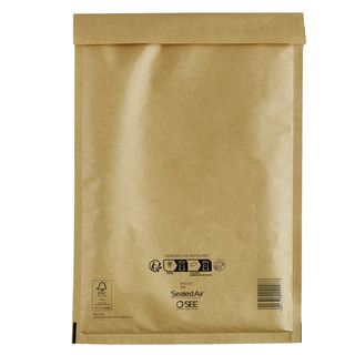 Busta imbottita Mail Lite Gold - F (22 x 33 cm) - avana - Sealed Air - conf. ri…