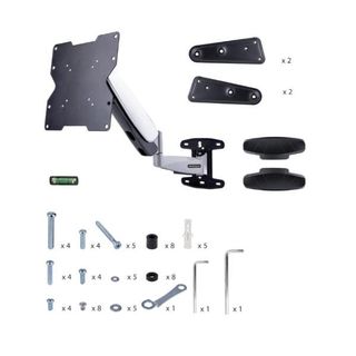 StarTech.com VESA TV Wall Mount, TV Mounting Bracket For 23"-55" Displays, Adju…