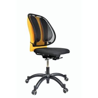 Supporto schiena Office Suites - 50x45x20 cm - in tessuto a rete - nero - Fello…