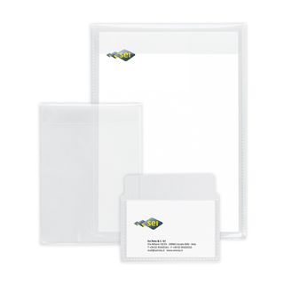 Buste con patella Soft P - PPL - 25 x 35 cm - liscio - trasparente - Sei Rota -…