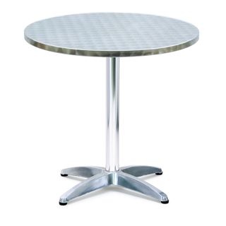 Tavolo bar - tondo - diametro 70 cm - altezza 70 cm - alluminio/acciaio - Seren…