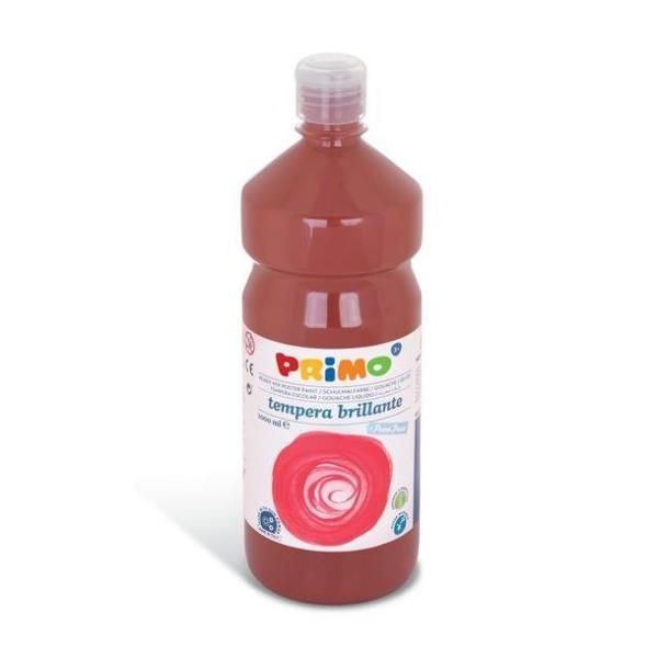 Tempera pronta Primi Passi - 1 L - terra di Siena bruciata - Primo