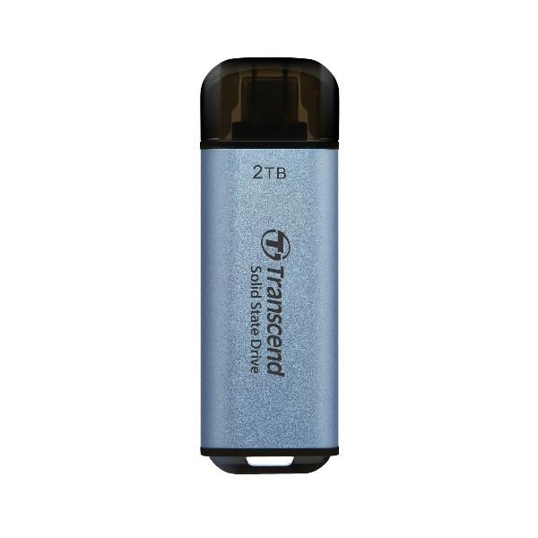 Transcend ESD300C - SSD - 2 TB - esterno (portatile) - USB 3.2 Gen 2x1 (USB-C c…