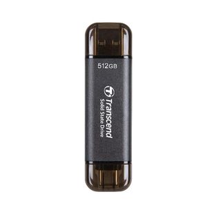 Transcend ESD310C - SSD - 512 GB - esterno (portatile) - USB 3.2 Gen 2x1 (USB-C…