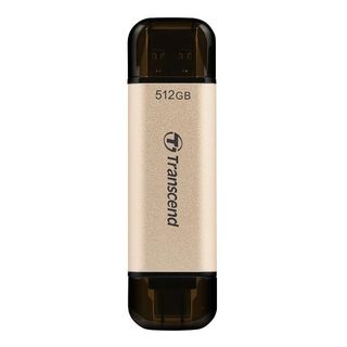 Transcend JetFlash 930C - Chiavetta USB - 512 GB - USB 3.2 Gen 1 / USB-C - oro