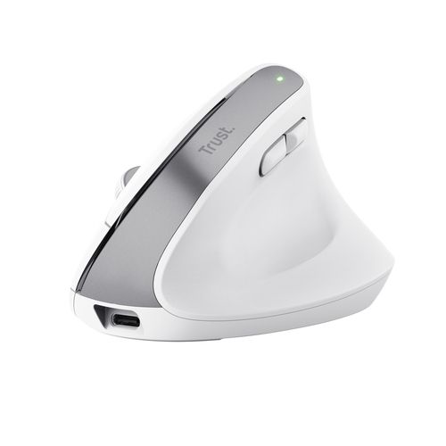 Trust BAYO+ MOUSE WIRELESS ERGONOMICO VERTICALE RICARICABILE - MULTI CONNESSION…