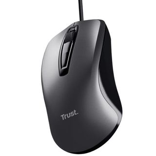 Trust Carve - Mouse - per destrorsi e per sinistrorsi - ottica - 3 pulsanti - c…