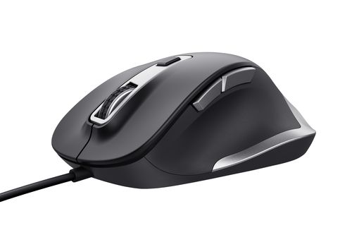 Trust Fyda Comfort - Mouse - eco - per destrorsi - ottica - 6 pulsanti - cablat…