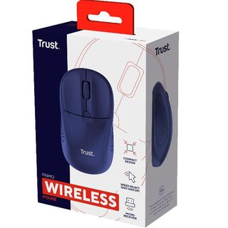 Trust Primo - Mouse - per destrorsi e per sinistrorsi - ottica - 4 pulsanti - s…