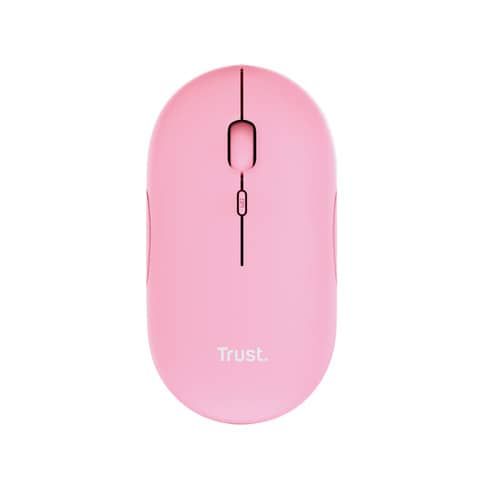 Trust Puck - Mouse - per destrorsi e per sinistrorsi - ottica - 4 pulsanti - se…
