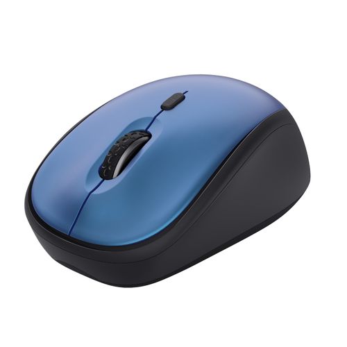 Trust Yvi+ - Mouse - silenzioso - per destrorsi - ottica - 4 pulsanti - senza f…
