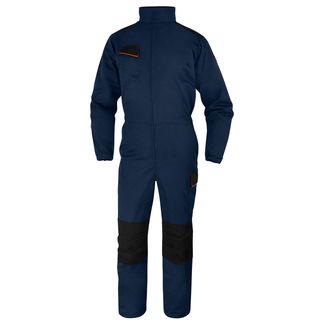 Tuta da lavoro M1CO2 - taglia L - twill/poliestere/cotone - blu/arancio - Delta…